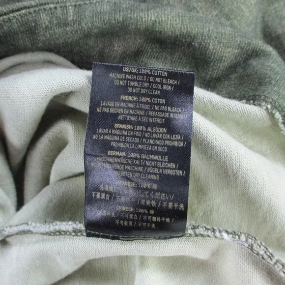 YEEZY Season 3 Camo Shirt Adult XL Green Long Sleeve Oversized Zipper Pocket NWT - Picture 7 of 11